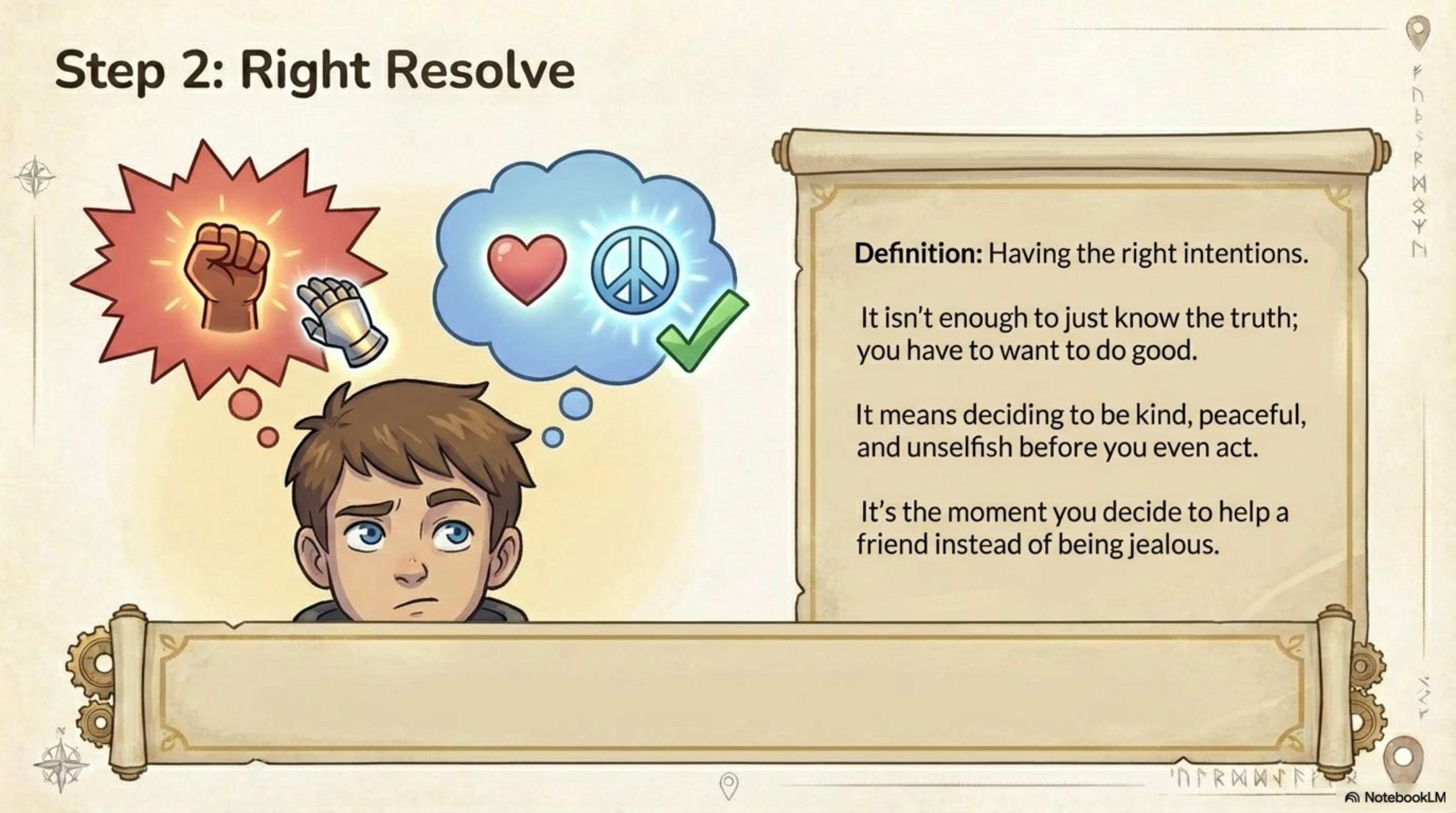 The Eightfold Path Lesson