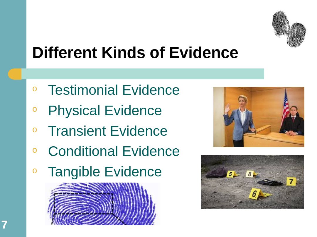 Evidence Lesson