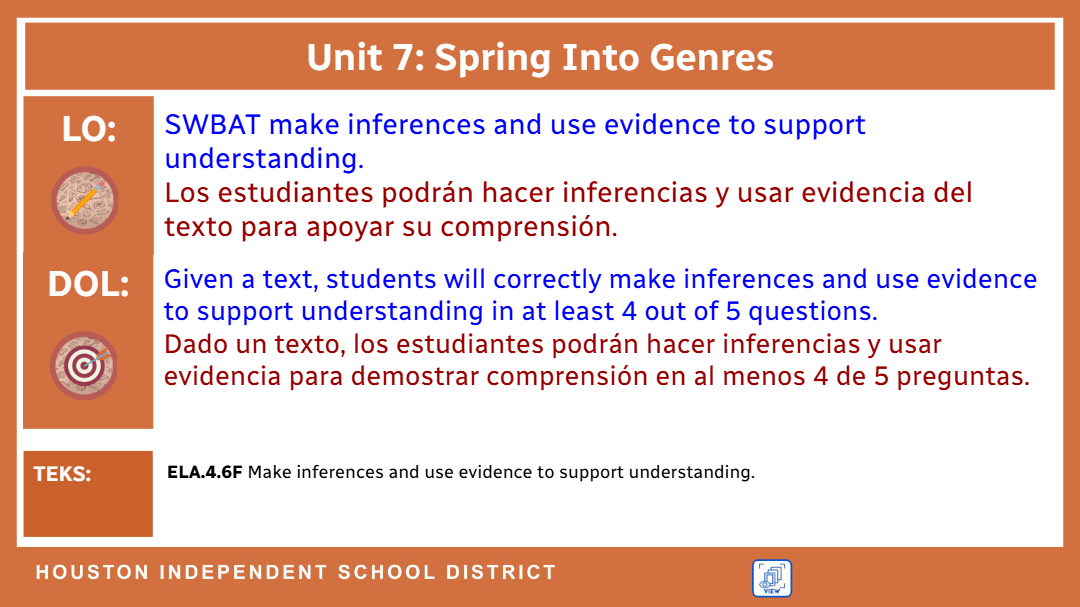 4th Grade DL (04/17/2026) Extended LSAE Lesson