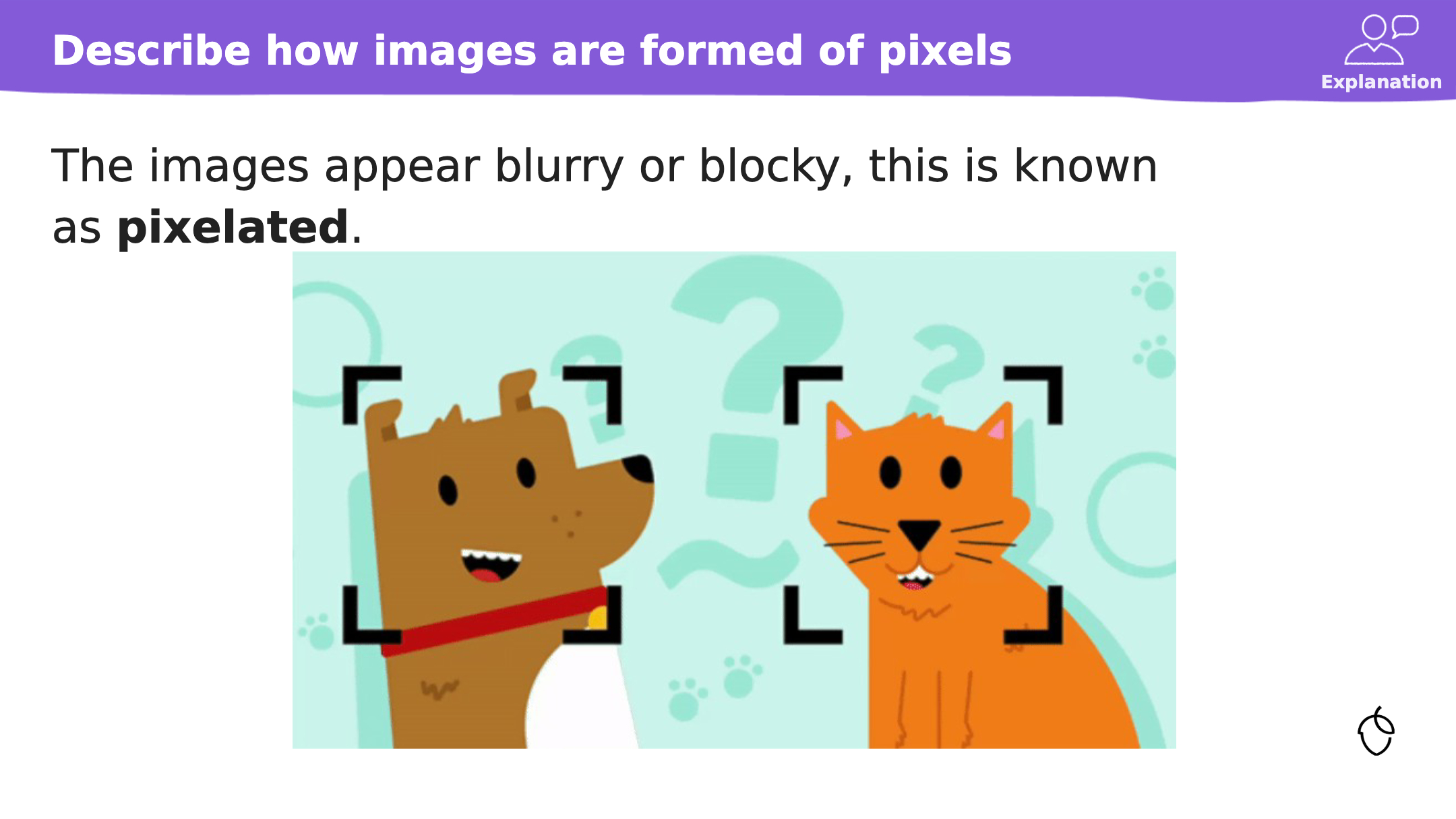 Representing images with binary data Lesson